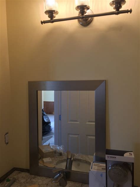 junction box not centered over vanity|lights for off center vanity.